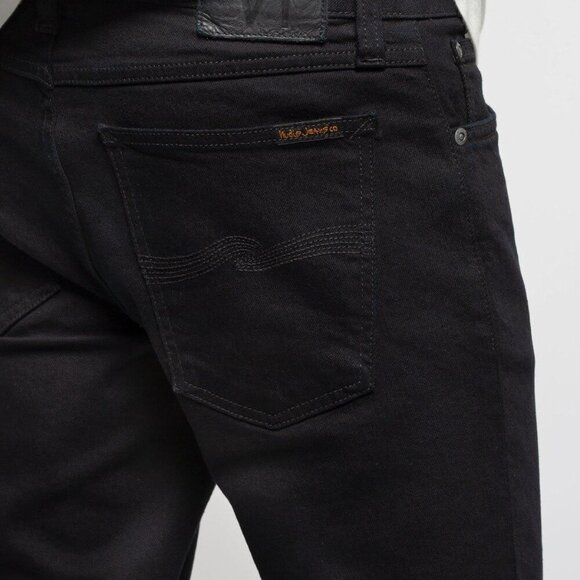 Nudie Black Jeans 30 x 32 made in Italy - Picture 1 of 10